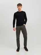 Swetry męskie - Jack & Jones Sweter w kolorze czarnym - miniaturka - grafika 1