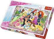 Puzzle - Trefl Puzzle 260 elementów - Księżniczki Disneya, Spotkanie Księżniczek - miniaturka - grafika 1