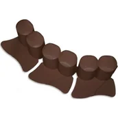 Ogrodzenia - Prosperplast Palisada ogrodowa z najazdem IPAL6 3,02m brązowa AP_218782 - miniaturka - grafika 1