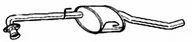 Tłumiki - Tłumik środkowy IZAWIT 21.159A 852099 21.159A - miniaturka - grafika 1