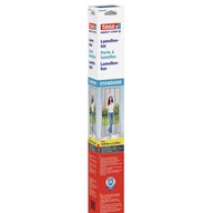 Akcesoria do drzwi - Tesa Lamela na drzwi  Standard 95 x 220 cm czarna - miniaturka - grafika 1