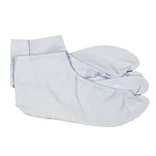 Klasyczne Japońskie Białe TABI Tetron & Bawełna Made in Japan 43 - Skarpetki damskie - miniaturka - grafika 1