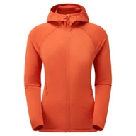 Kurtki i kamizelki sportowe damskie - Bluza z kapturem Montane W Protium Lite Hoodie saffron red S - miniaturka - grafika 1