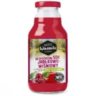 Soki i napoje niegazowane - Sady Wincenta Sok 100% jabłkowo-wiśniowy naturalnie mętny tłoczony NFC 330 ml - miniaturka - grafika 1