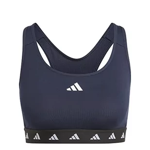 adidas PowerReact Lekkie wsparcie sportowe stanik, Legend Ink, XXS - Biustonosze - miniaturka - grafika 1