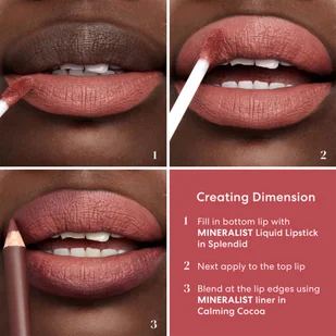 bareMinerals Mineralist Lasting Matte Liquide Lipstick Influential 3.7 ml - Szminki - miniaturka - grafika 10