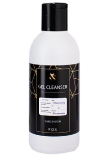 F.O.X Care system Gel Cleanser, 200 ml - Zmywacze i cleanery do paznokci - miniaturka - grafika 1