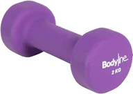 Części motocyklowe - Bodyline Kierownica żeliwna i Neopren Odporny na Wstrząsy 2kg Home Fitness - miniaturka - grafika 1