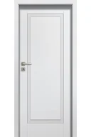 Drzwi wewnętrzne - Pol-Skone Dzwi Wewnętrzne Pełne Modena 08 Biały - miniaturka - grafika 1