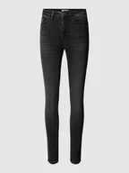 Spodnie damskie - Jeansy o kroju skinny fit z 5 kieszeniami model ‘FLASH’ - miniaturka - grafika 1
