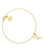 Bransoletki - Złota bransoletka z tukanem - miniaturka - grafika 1