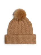 Czapki damskie - Tommy Hilfiger Czapka Timeless AW0AW16989 Beżowy - miniaturka - grafika 1