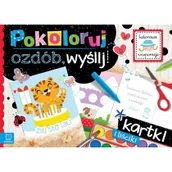 Literatura popularno naukowa dla młodzieży - Pokoloruj, ozdób, wyślij Kartki i liściki - miniaturka - grafika 1