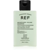 REF Weightless Volume Shampoo szampon do włosów cienkich i przyklapniętych dodający objętości od nasady 100 ml