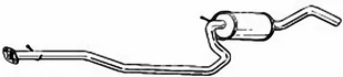 Tłumik środkowy IZAWIT 17.195A 1003546 - Tłumiki - miniaturka - grafika 1