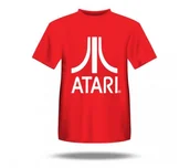 Gadżety dla graczy - APC Atari T-Shirt - Red with White Logo XL - miniaturka - grafika 1