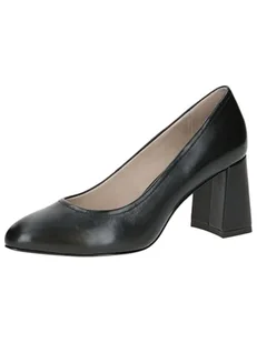 Caprice Damskie czółenka 9-22404-44, Black Nappa, 40 EU, Czarna papka, 40 EU - Czółenka - miniaturka - grafika 1