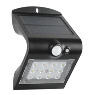 Lampy ogrodowe - Inspire Naświetlacz solarny Kano czarny z czujnikiem LED - miniaturka - grafika 1