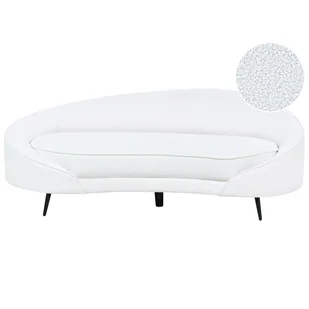 Sofa boucle biała SAVAR - Sofy i kanapy Sofa boucle biała SAVAR - Sofy i kanapy - miniaturka - grafika 1