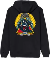 Bluzy męskie - bluza męska SANTA CRUZ NATAS SCREAMING PANTHER HOOD Black - miniaturka - grafika 1