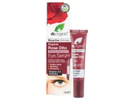 Kremy do twarzy - Dr. Organic DR Organic Rose Otto Eye Serum 15 ML DRC05011 - miniaturka - grafika 1