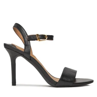 Sandały LAUREN RALPH LAUREN 802940588001 Czarny - Sandały damskie - miniaturka - grafika 1