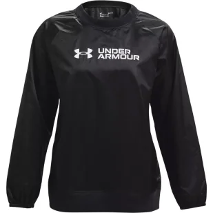 Bluza damska Under Armour Recover Woven Shine Crew - Bluzy sportowe damskie - miniaturka - grafika 5