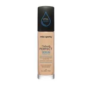 MISS SPORTY NATURALLY PERFECT SERUM PODKŁAD DO TWARZY 25 30ML - Podkłady do twarzy - miniaturka - grafika 1