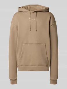 Bluza z kapturem z wyhaftowanym logo - Bluzy męskie - miniaturka - grafika 1