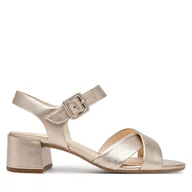 Sandały damskie - Sandały Gabor 62.913.82 Złoty - miniaturka - grafika 1