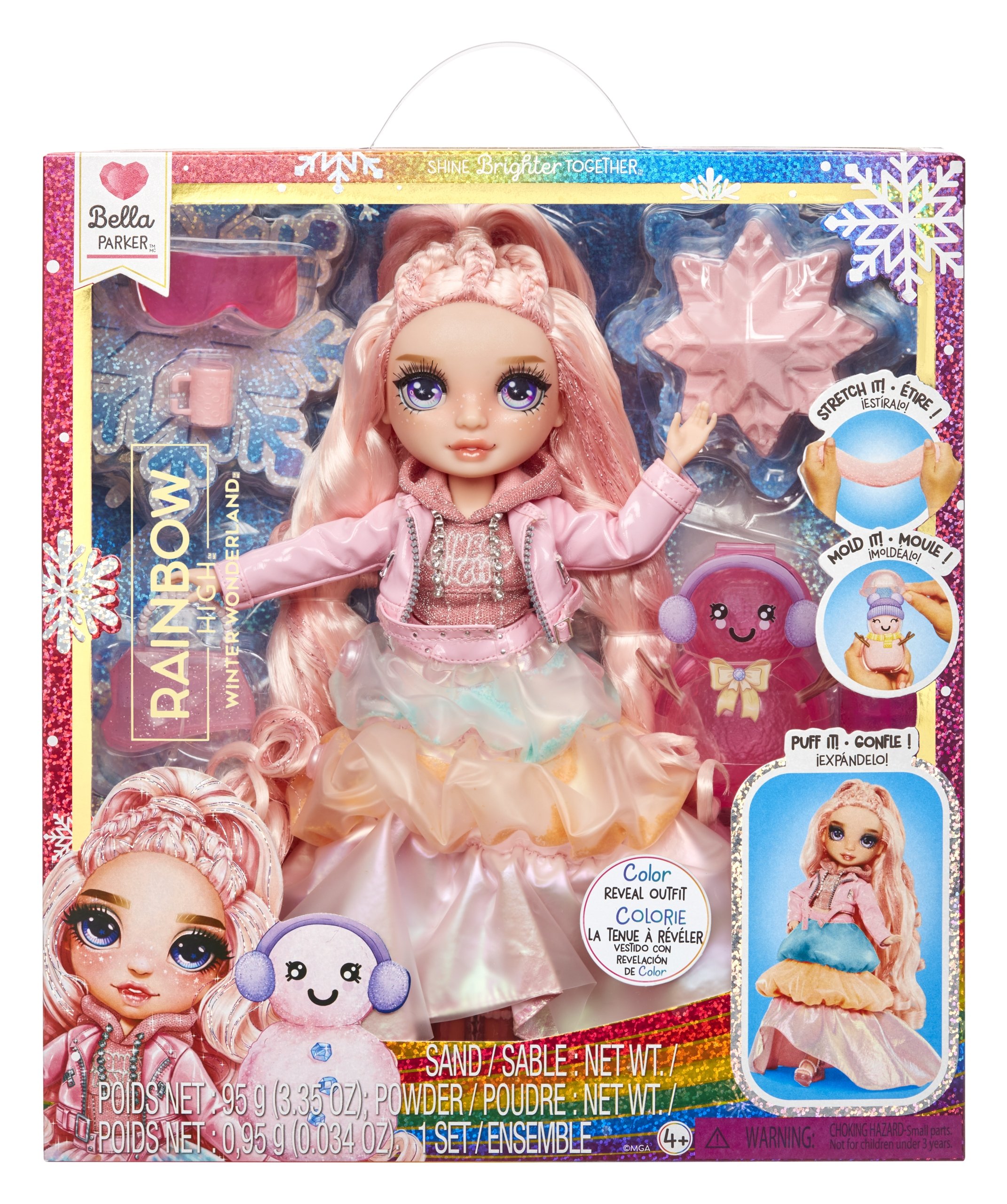 Lalka z akcesoriami Rainbow High Winter Wonderland Bella Parker