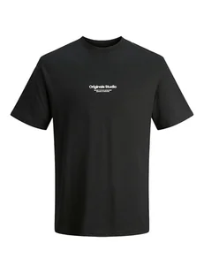 Jack & Jones Koszulka w kolorze czarnym - Koszulki męskie - miniaturka - grafika 1