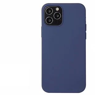 Miękkie etui z TPU kompatybilne z iPhone 13 Pro Max, odporne na wstrząsy, etui na telefon z miękką wyściółką z mikrofibry, odporne na plamy i przyjazne dla skóry, ciemnoniebieskie - Etui i futerały do telefonów - miniaturka - grafika 1