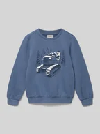 Swetry dla chłopców - Sweter o kroju regular fit z mieszanki bawełny - miniaturka - grafika 1