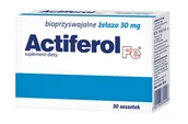 Witaminy i minerały - ActiFerol Fe, 30mg, 30 saszetek - miniaturka - grafika 1