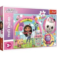 Puzzle - Puzzle 24 maxi Wesoła Gabi TREFL - miniaturka - grafika 1