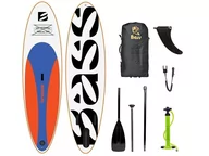 Deski SUP - Deska SUP Bass Breeze 10.6 (320x84x15cm) + Wiosło + Leash + Pompka + plecak - miniaturka - grafika 1