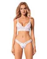 Piżamy damskie - Komplet Heavenlly 2-częściowy Biały (Rozmiar XL/XXL) - miniaturka - grafika 1