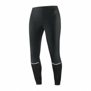 Spodnie Salomon Light Shell W Deep Black - Spodnie sportowe damskie - miniaturka - grafika 1