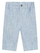 Spodenki dla niemowląt - Steiff Spodnie w kolorze błękitno-białym - miniaturka - grafika 1