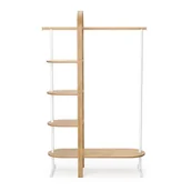 Meble do przedpokoju - Biały zestaw do przedpokoju z drewna eukaliptusowego Bellwood – Umbra - miniaturka - grafika 1