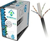 Kable miedziane - Przewód komputerowy ALANTEC UTP kabel 4x2x23AWG kat.6 OUTDOOR SUCHY - miniaturka - grafika 1
