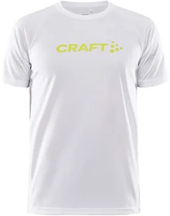 Craft Core Unify T-shirt męski z logo, biały - Koszulki męskie - miniaturka - grafika 1