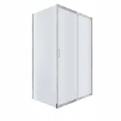 Kabiny prysznicowe - Kabina prysznicowa NAMELESS Durasan 100x80 chrom prostokątna 1szt. - miniaturka - grafika 1