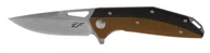 Noże - Welde nóż składany D2F55 czarno brązowy - miniaturka - grafika 1