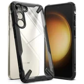 Etui i futerały do telefonów - Ringke Fusion X etui Samsung Galaxy S23 czarne - miniaturka - grafika 1