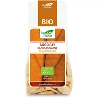 Zdrowa żywność - Bio Planet MIGDAŁY BLANSZOWANE BIO 100 g - miniaturka - grafika 1