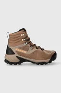 Buty trekkingowe damskie - Mammut buty Sapuen High GTX damskie kolor brązowy - miniaturka - grafika 1