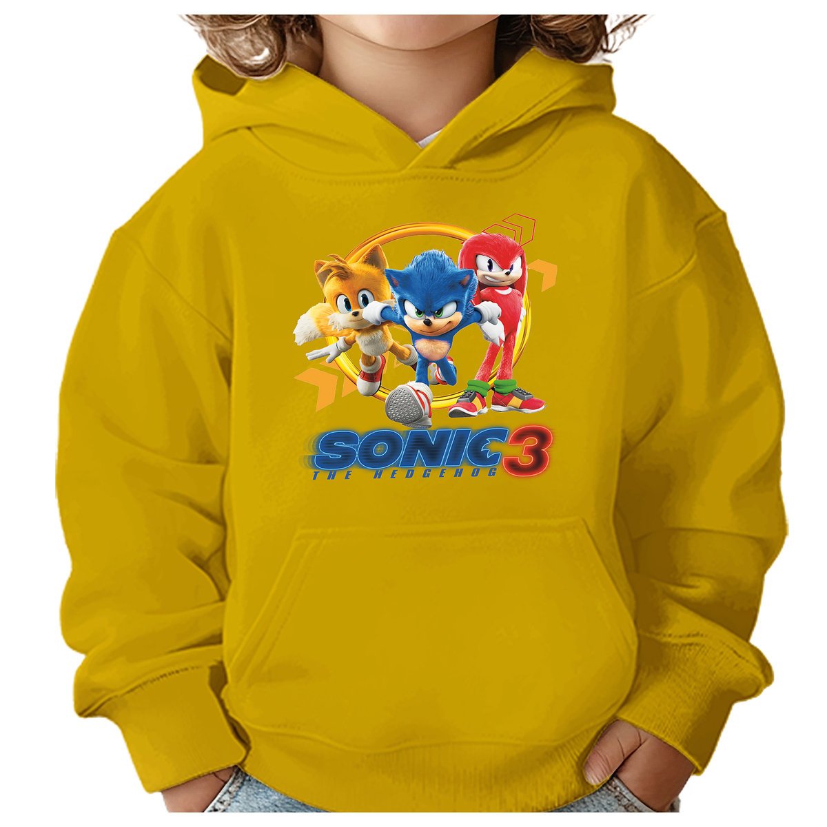 BLUZA DZIECIĘCA SONIC 3 104 CHŁOPIĘCA DZIEWCZĘCA PREZENT