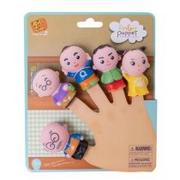 Figurki dla dzieci - Askato Figurka Askato Pacynki na palce Rodzina 113463 6901440113463 - miniaturka - grafika 1